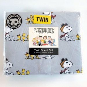 Peanuts Snoopy Red Baron Twin Sheet Set Berkshire